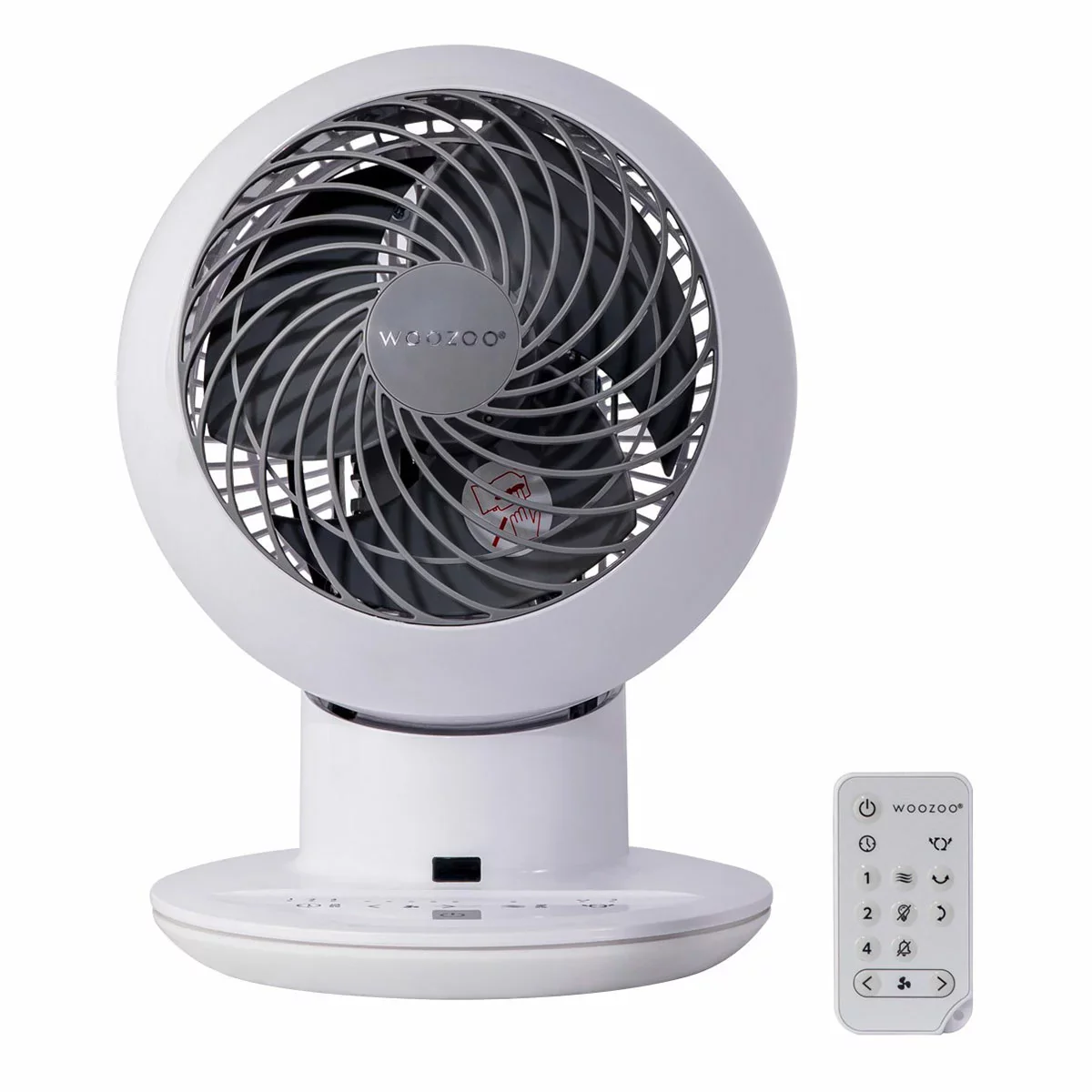 Iris Woozoo Air Circulator Fan With Remote - White - Image 2