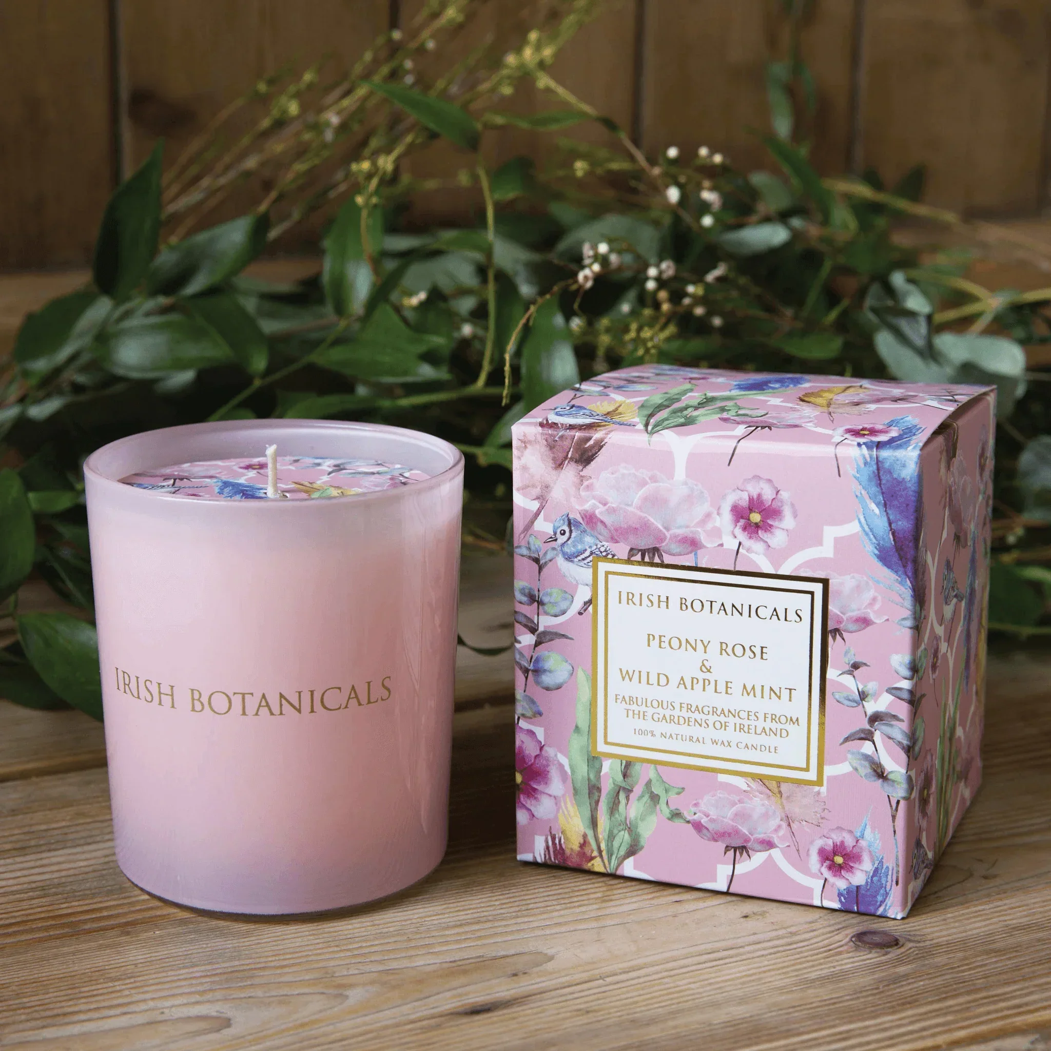Irish Botanicals Candles - Peony And Wild Apple Mint - Image 4