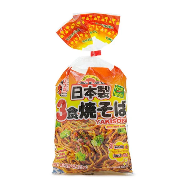 Itsuki Yakisoba Noodles With Sauce (510g)