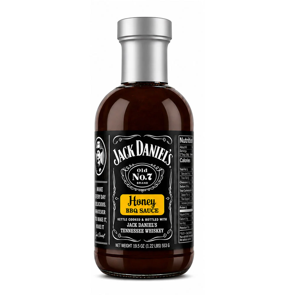 Jack Daniel's BBQ Sauce - Gluten Free Honey (553g)