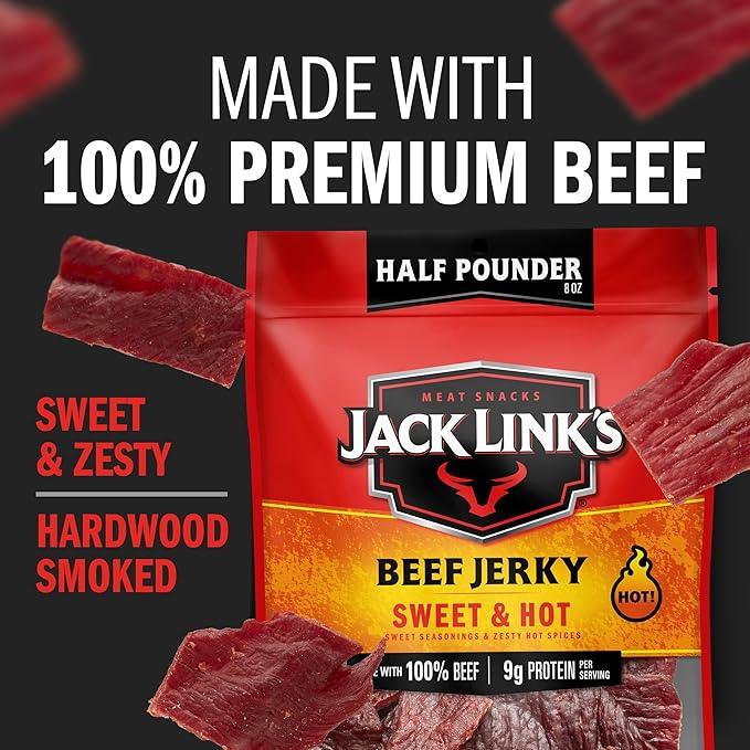 Jack Link's Sweet & Hot Beef Jerky (300g) - Image 4