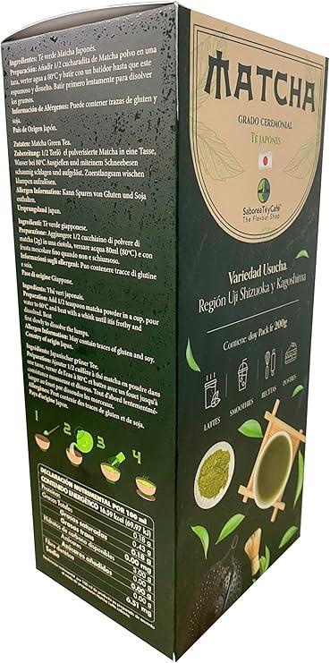 Saboreatey Cafe Japanese Usucha Matcha ‚Äì Ceremonial Grade (100g) - Image 2