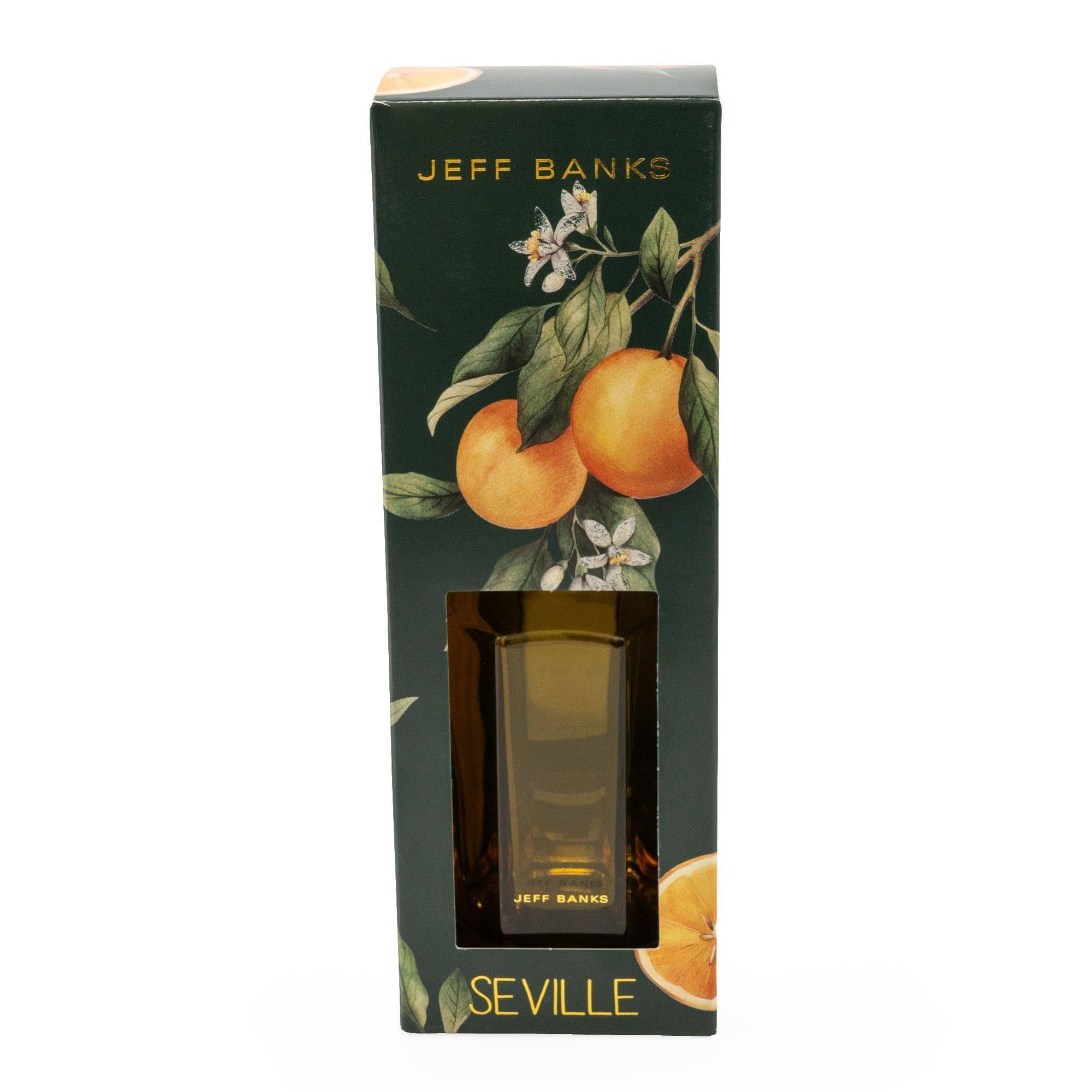 Jeff Banks Reed Diffuser Seville with Orange blossom Musk Scent (200ml) - Orange - Image 3