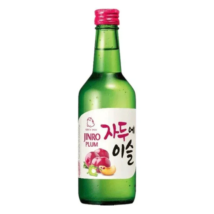 Jinro Chamisul Soju Assorted Pack of 8 Flavours of Korea's No.1 Soju (8x350ml) - Image 3