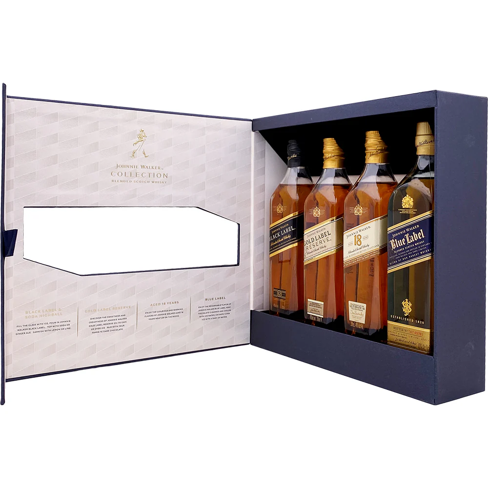 Johnnie Walker Scotch Collection Gift Pack (4x200ml) - Image 2