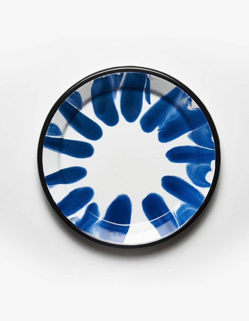 Kapka - A Little Colour Enamel Plate: Turquoise Green (12cm) - Image 2