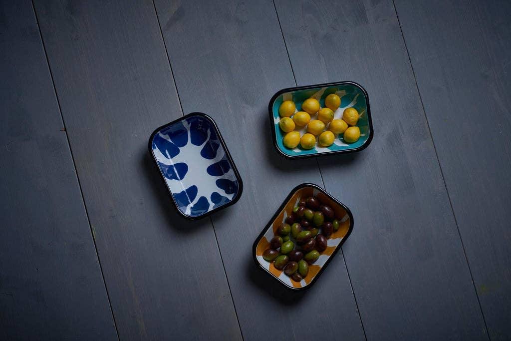 Kapka - A Little Colour Small Enamel Meze Plate - Yellow (16cm) - Image 2
