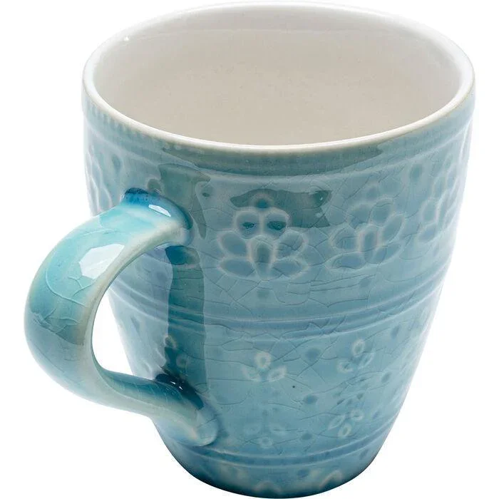 Kare Design - Cup Sicilia Blue 10cm (set of 4) - Image 3