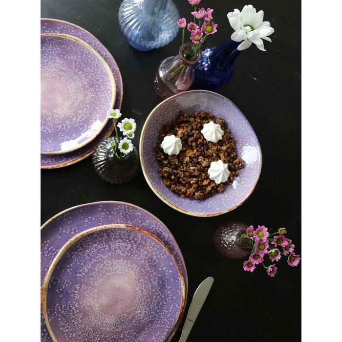 Kare Design - Plate Shirley Violet 26cm (set of 4) - Image 5