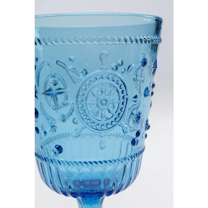 Kare Design - Wine Glass Greece Blue - Image 2