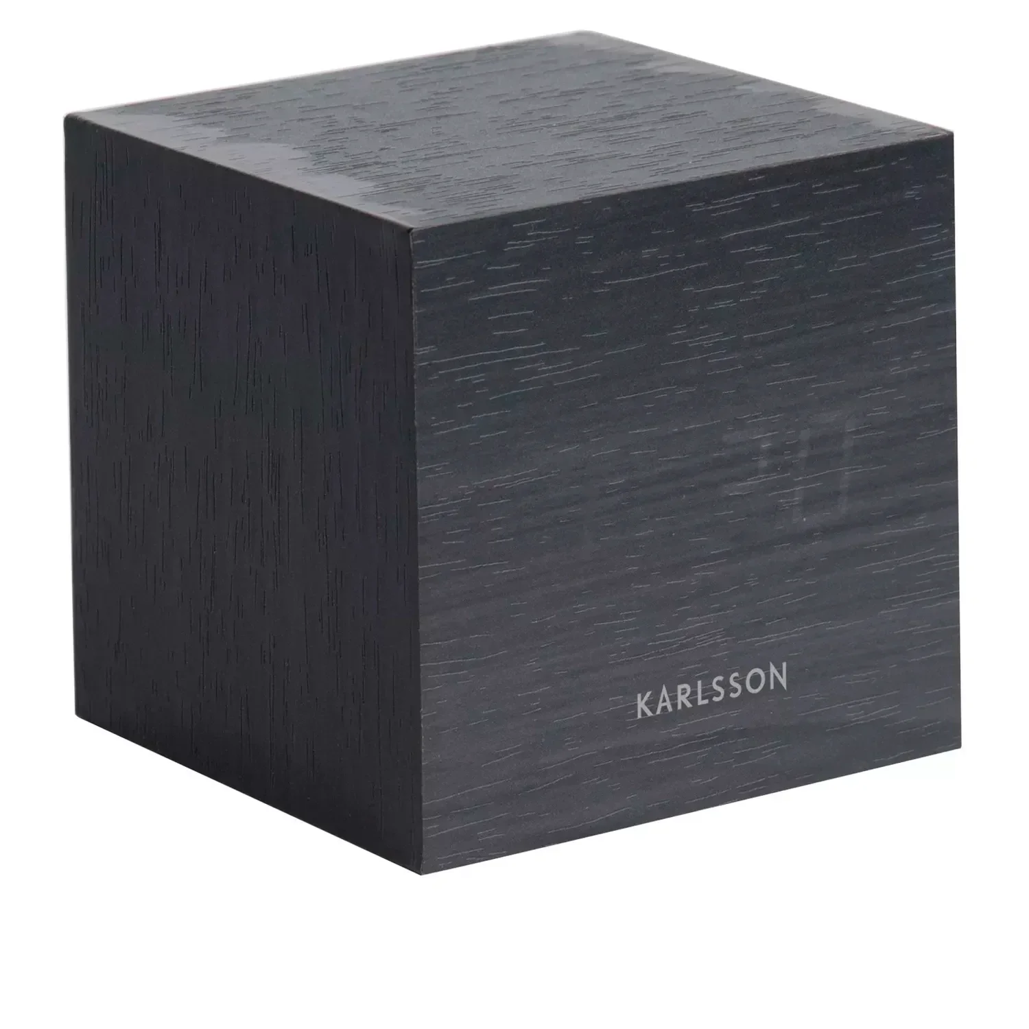 Karlsson Alarm Clock Mini Cube - Black - Image 2