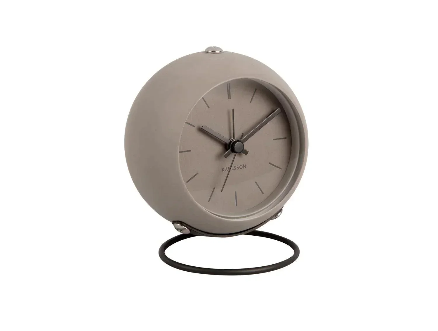Karlsson Alarm Clock - Nirvana Globe - Warm grey - Image 2