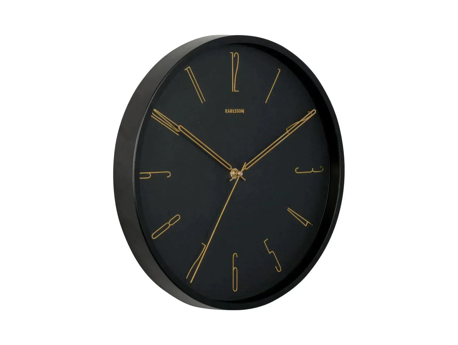 Karlsson Belle Numbers Wall Clock 35cm - Black - Image 2
