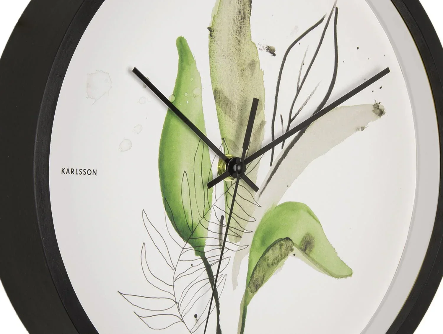 Karlsson Botanical Leaves Wall Clock - Image 4