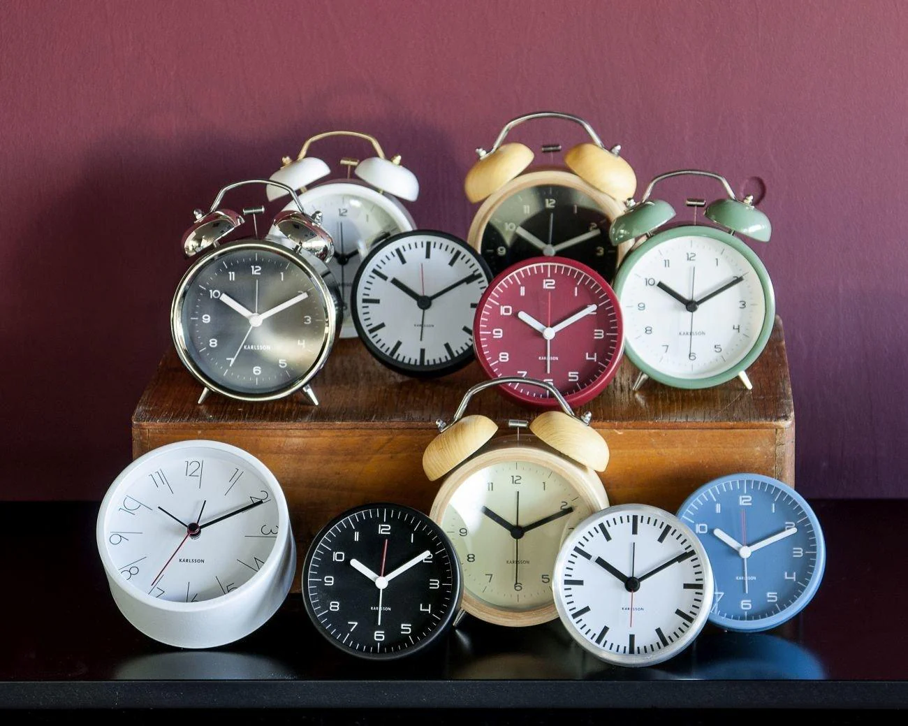 Karlsson Classic Bell Alarm Clock - White - Image 4