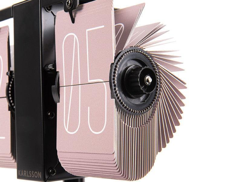 Karlsson Flip Clock No Case Mini - Faded Pink - Image 4