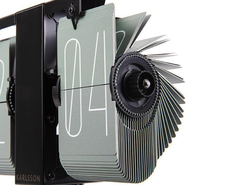 Karlsson Flip Clock No Case Mini - Grayed Jade - Image 4