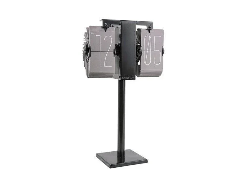 Karlsson Flip Clock No Case Mini - Warm Grey