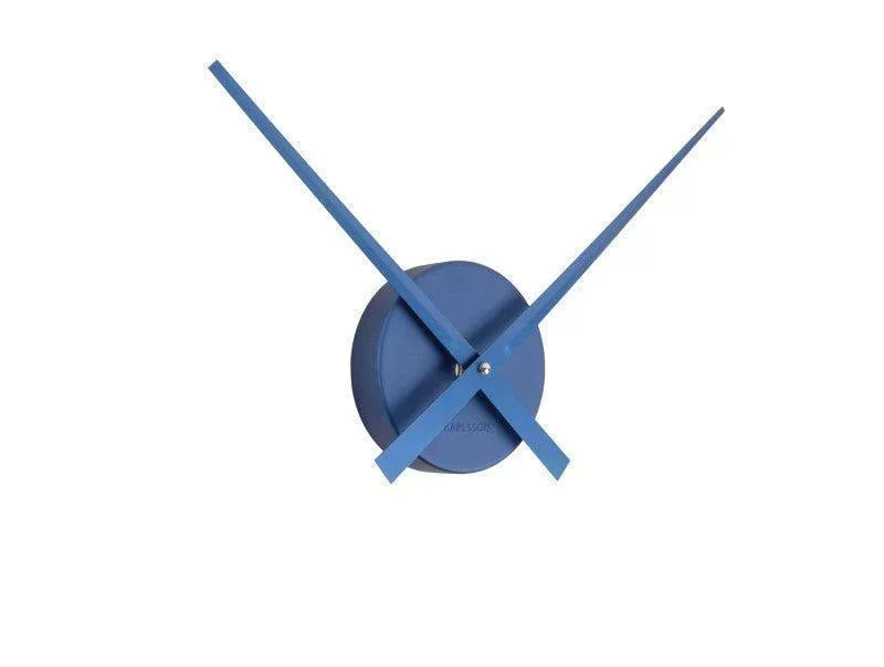 Karlsson Little Big Time Mini Wall Clock - Metallic Dark Blue - Image 2