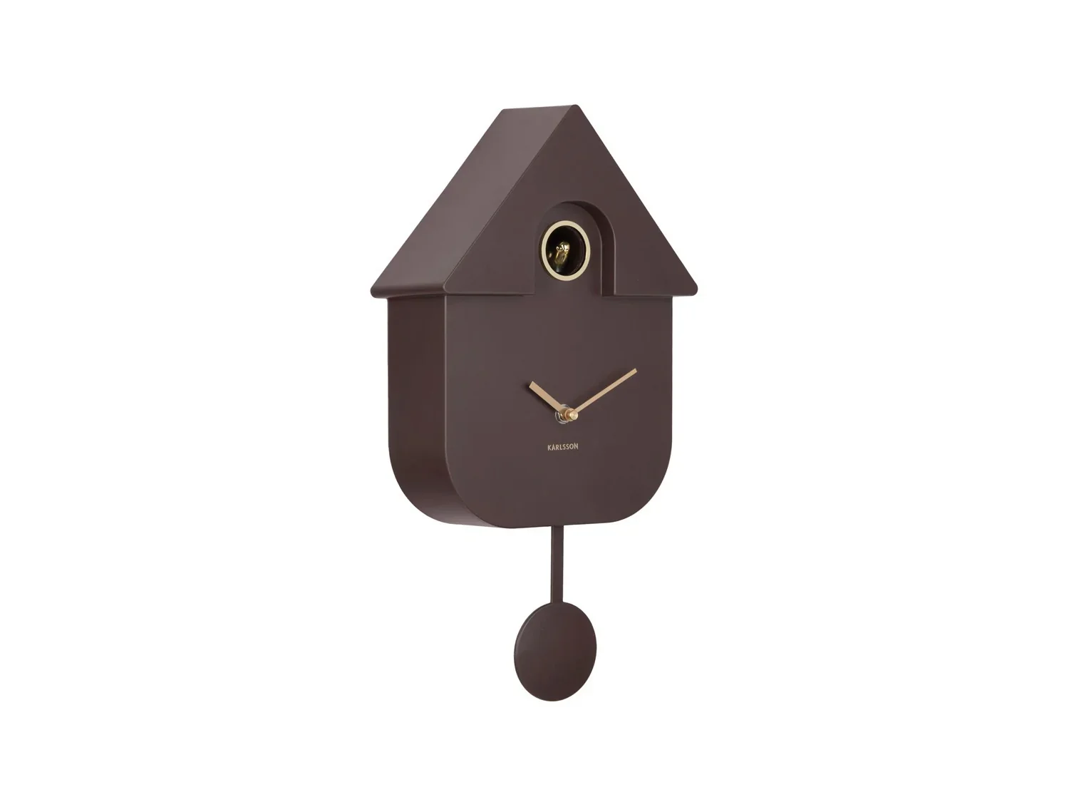 Karlsson Modern Cuckoo Wall Clock - Earth brown - Image 2