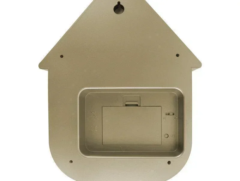 Karlsson Modern Cuckoo Wall Clock - Metallic Gold - Image 3