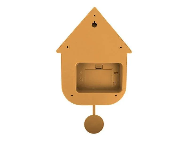 Karlsson Modern Cuckoo Wall Clock - Ochre Yellow - Image 3