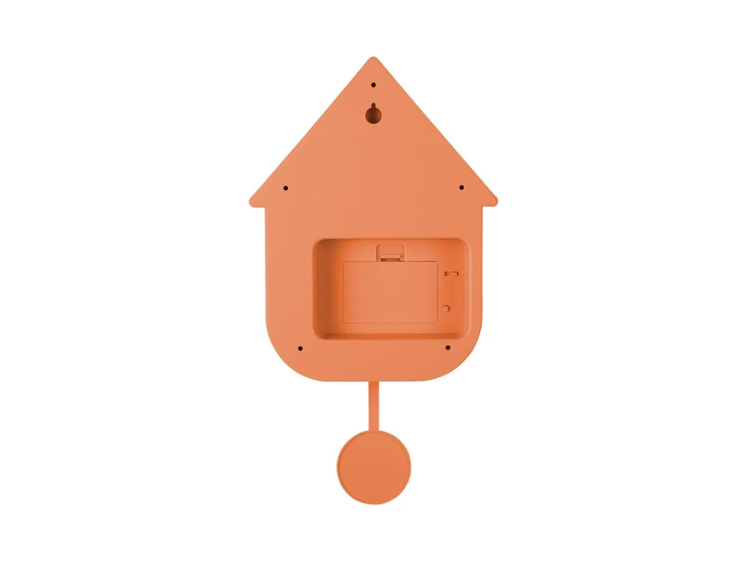 Karlsson Modern Cuckoo Wall Clock - Soft Orange - Image 3