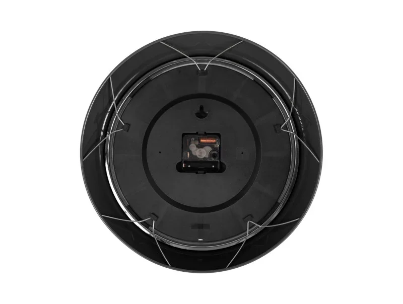 Karlsson Modern Retro Wall Clock - Black - Image 3