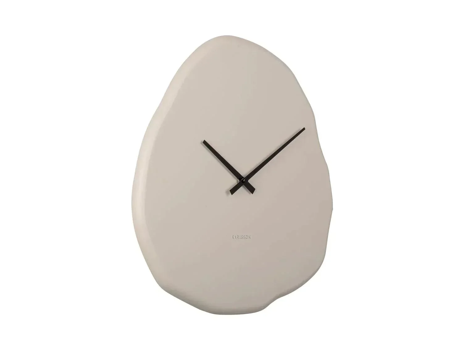 Karlsson Organic Round Wall Clock - Warm Grey - Image 2
