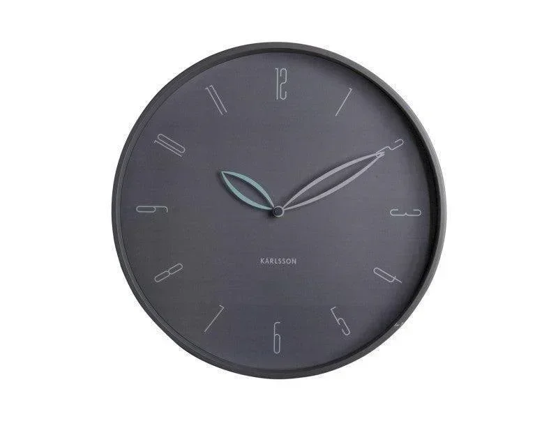 Karlsson Petals Wall Clock - Dark Grey