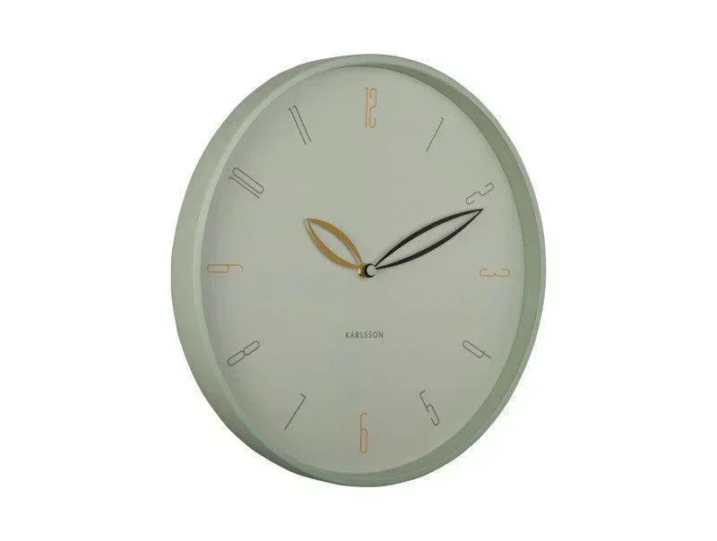 Karlsson Petals Wall Clock - Grayed Jade - Image 2