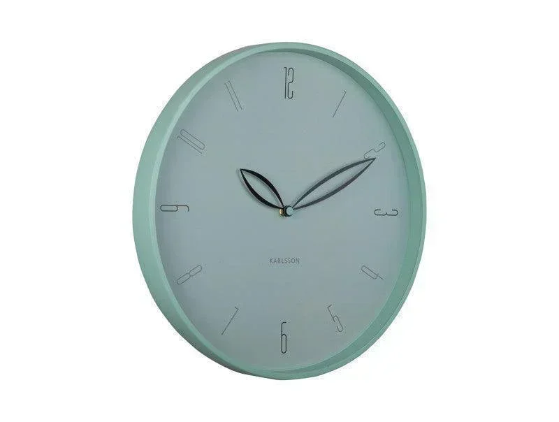 Karlsson Petals Wall Clock - Misty Blue - Image 2