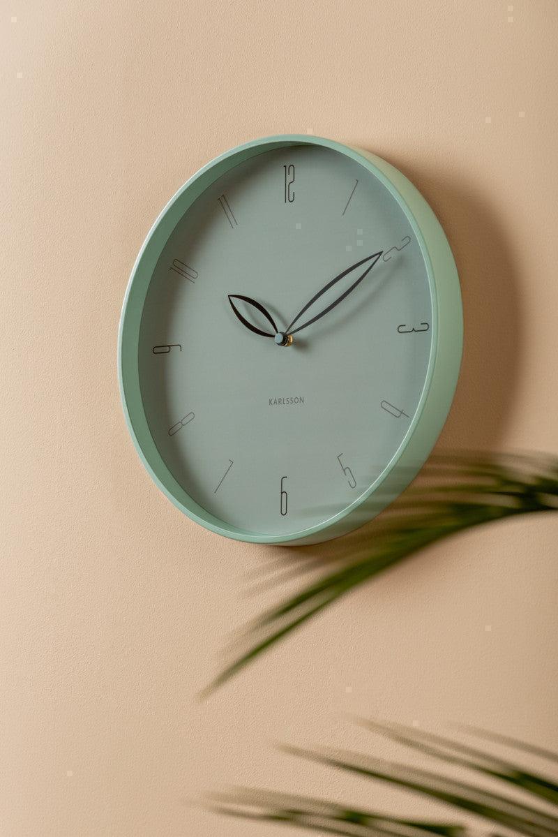 Karlsson Petals Wall Clock - Misty Blue - Image 4