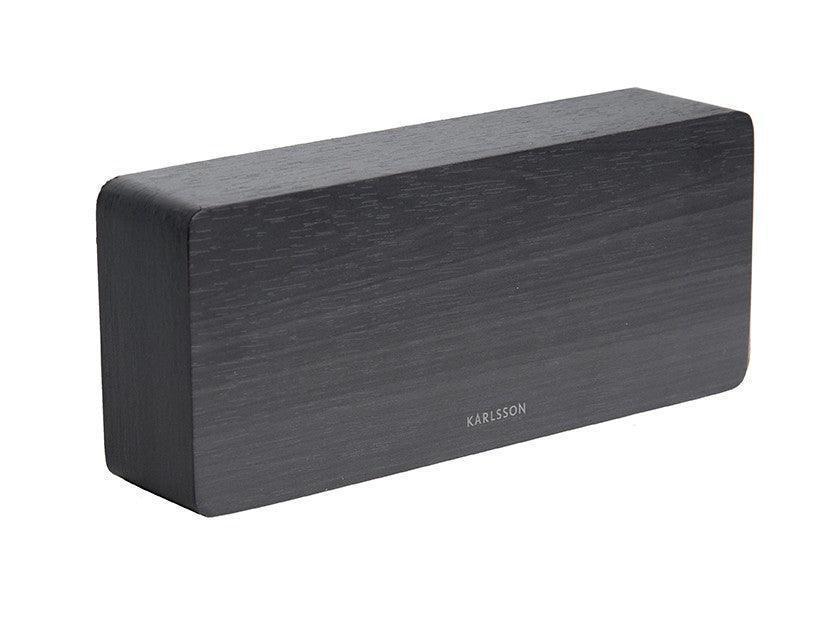 Karlsson Tube Alarm Clock - Black - Image 2