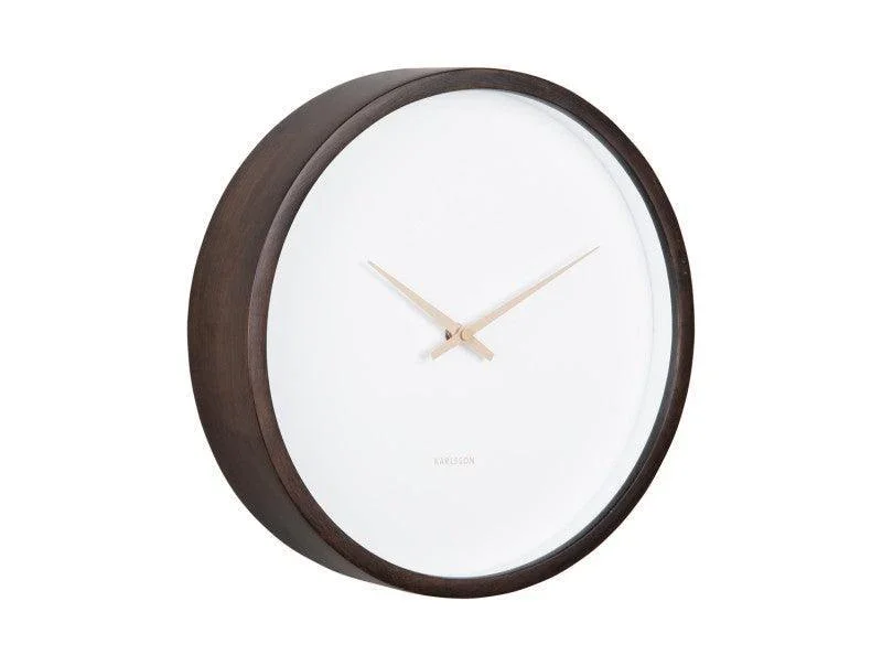 Karlsson Wall Clock Ancho - Dark Wood -Medium