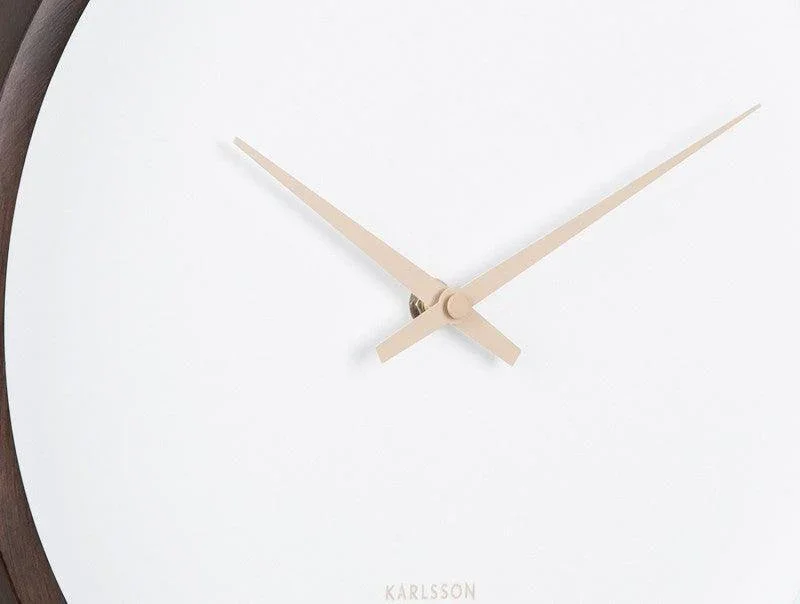 Karlsson Wall Clock Ancho - Dark Wood -Medium - Image 3
