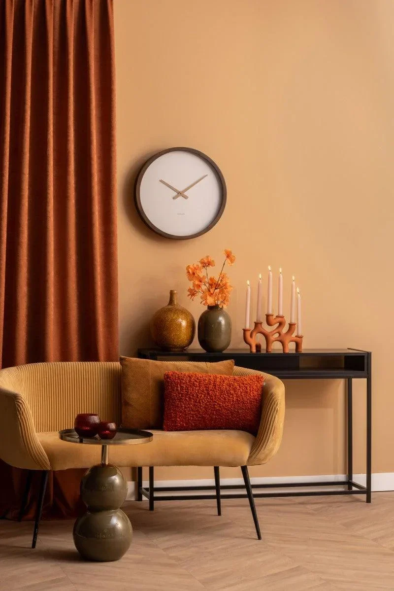 Karlsson Wall Clock Ancho - Dark Wood -Medium - Image 4