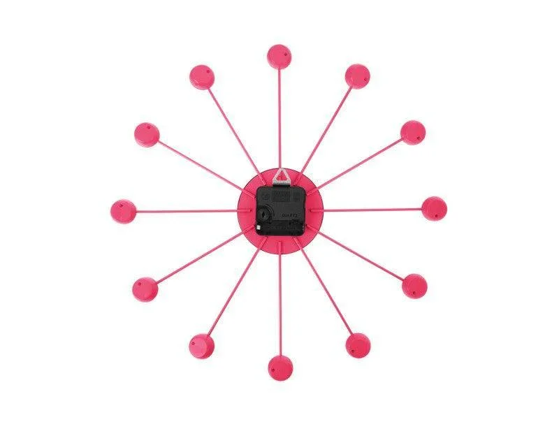 Karlsson Wall Clock Funky Spider - Bright Pink - Image 3