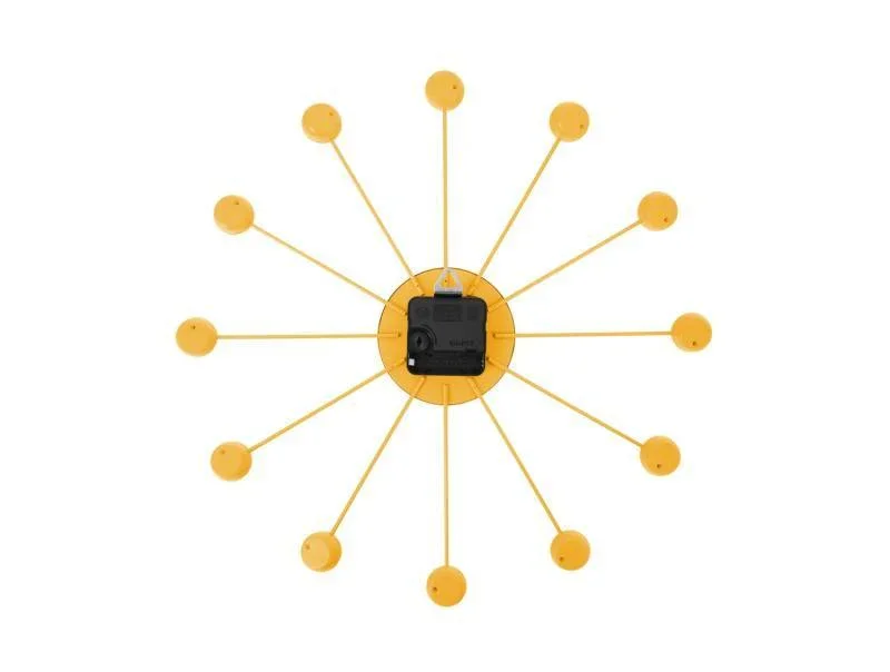 Karlsson Wall Clock Funky Spider - Bright Yellow - Image 3