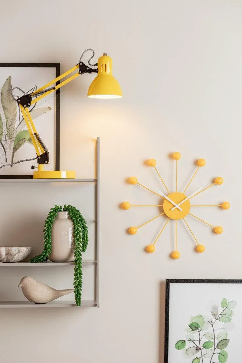 Karlsson Wall Clock Funky Spider - Bright Yellow - Image 5