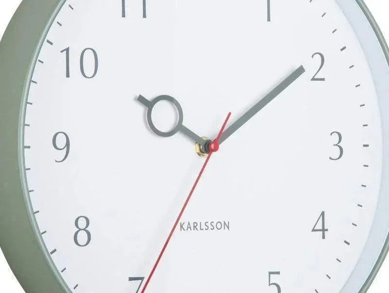 Karlsson Wall Clock Loupe PP - Jungle Green - Image 4