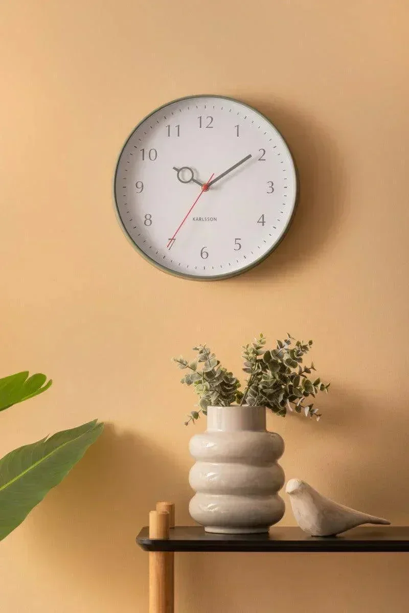 Karlsson Wall Clock Loupe PP - Jungle Green - Image 5