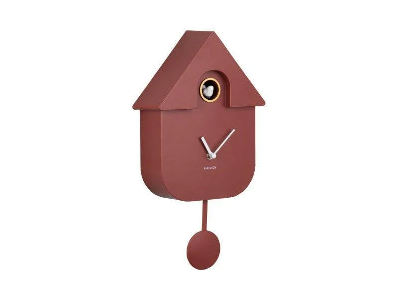 Karlsson Wall clock Modern Cuckoo ABS - Ochre - Image 2