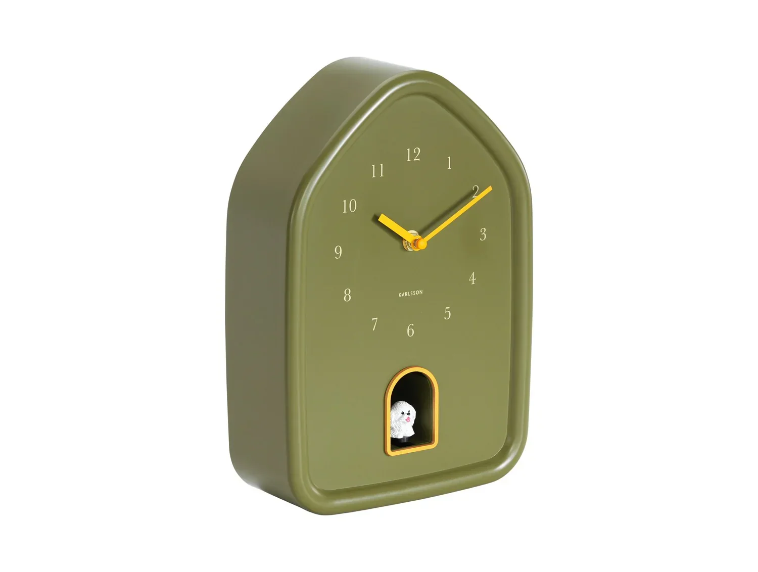 Karlsson Wall Clock Modern Doggy - Luxury Green - Image 2