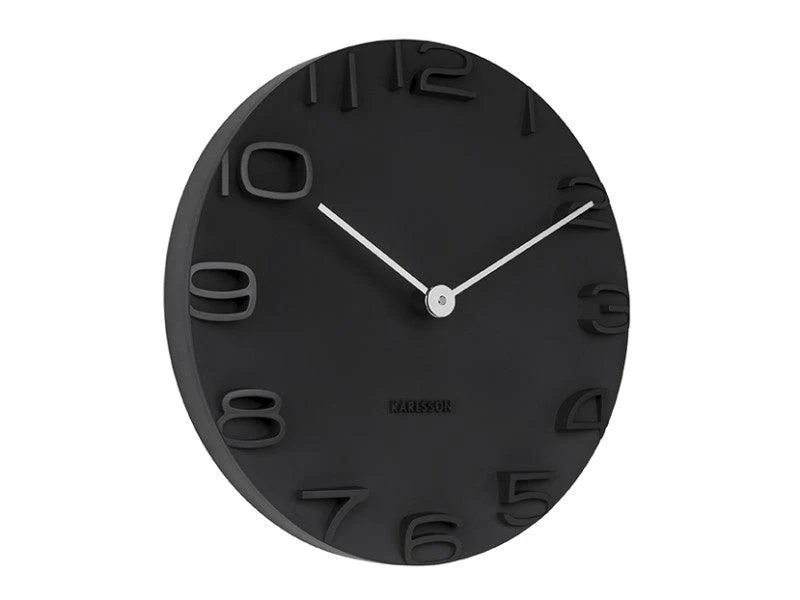 Karlsson Wall Clock On The Edge - Black