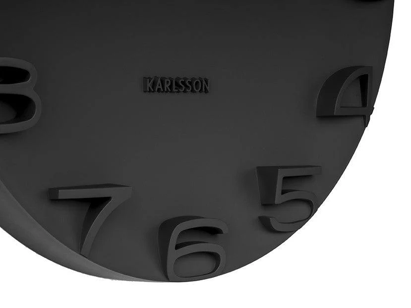 Karlsson Wall Clock On The Edge - Black - Image 5