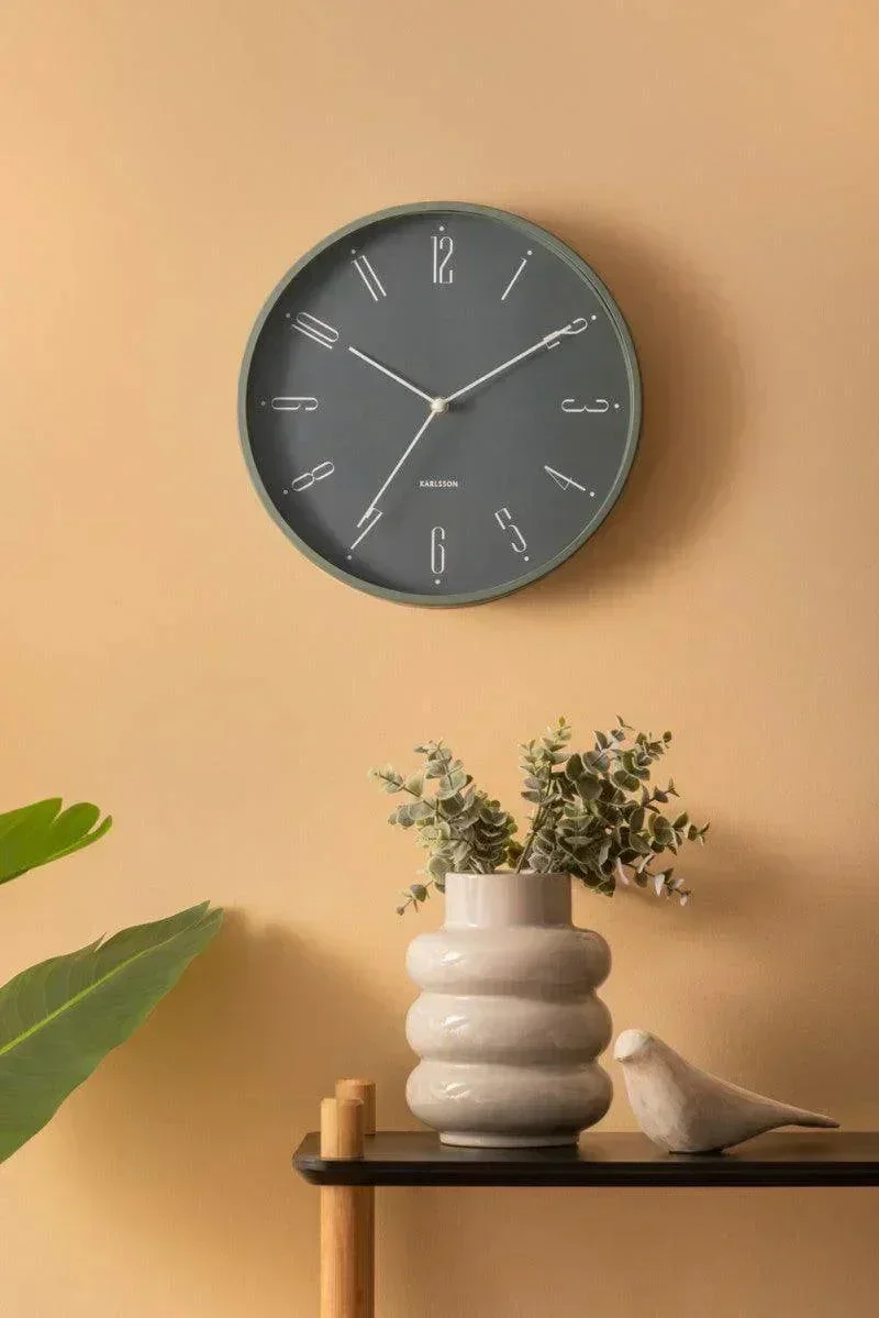 Karlsson Wall Clock Regal Numbers - Jungle Green - Image 5