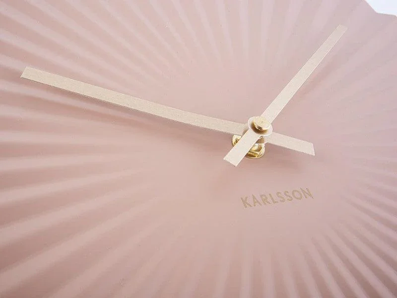 Karlsson Wall Clock Sensu Steel - Faded Pink - Image 4