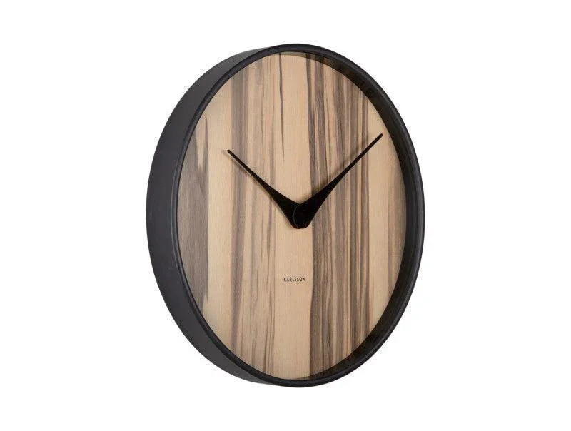 Karlsson Wood Melange Wall Clock - Light Wood - Image 2