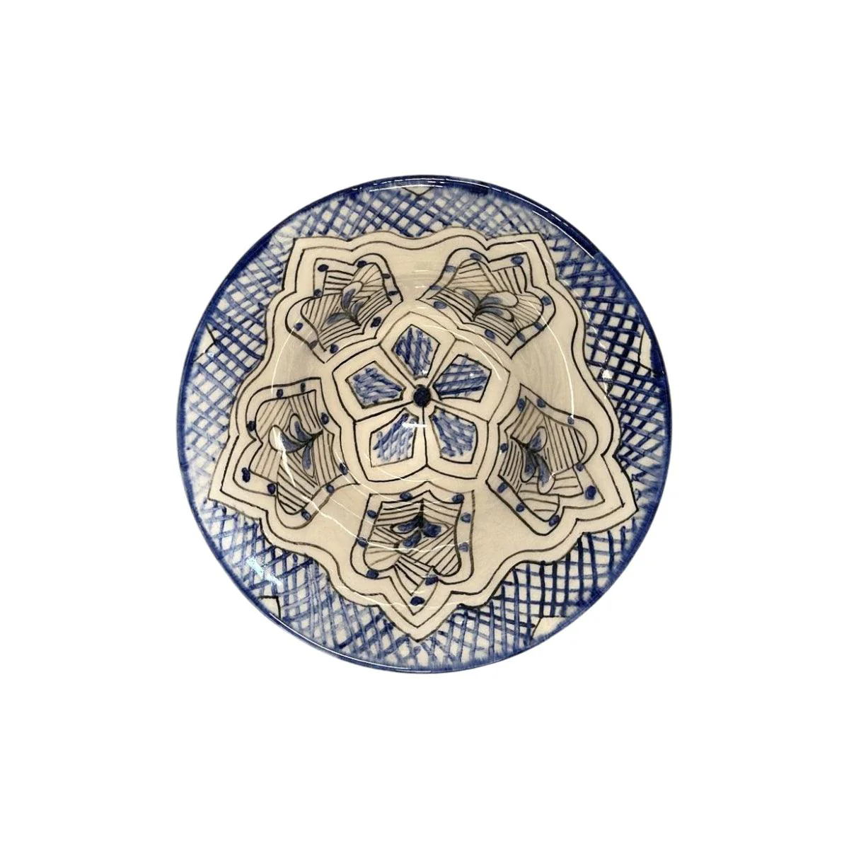 Kashan Ceramic Bowl - Powder Blue (11cm) - Image 3